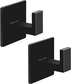 SenaiMy 2 Stück Haken Selbstklebend Aluminium