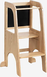 Sendoa Kids Lernturm Aus Kiefernholz Braun Natur - 