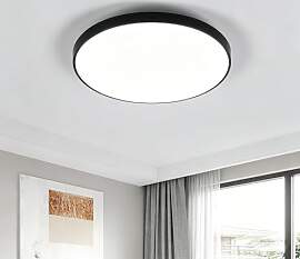 SENQIU LED Deckenleuchte Rund, 24W Modern