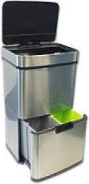 Sensor Mülleimer Dirk 62L/72L | Edelstahl