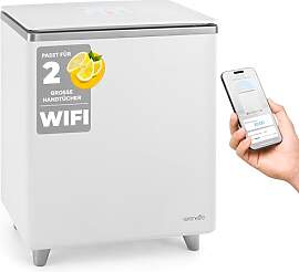 SereneLife WiFi Handtuchwärmer 20L Weiß/Natu-r