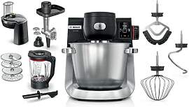 Serie 6 Küchenmaschine mit Waage 1600 W Schwarz,