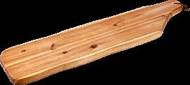 Servierbrett KESPER, natur, B:72cm H:2cm L:3,5cm,