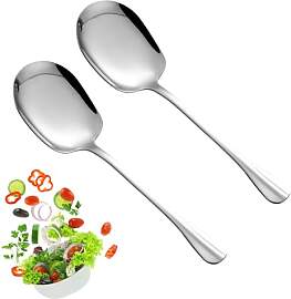 ServierlöFfel Edelstahl,2 StüCk Salatbesteck