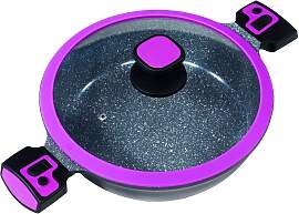 Servierpfanne KING "Click-Grip", lila