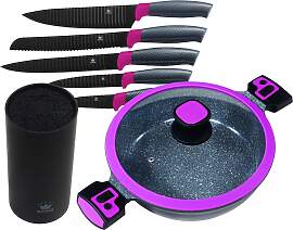 Servierpfanne KING "Click-Grip", lila