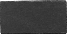 Servierplatte Stoney in Schwarz