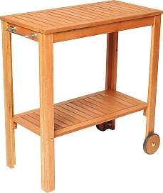 Servierwagen MERXX, beige (holzfarben hell),