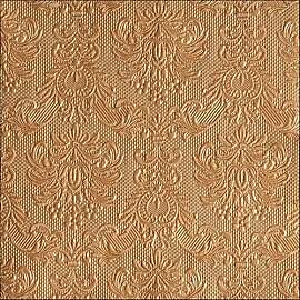Serviette Elegant bronze 33x33