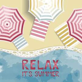 Serviette "Relax It's Summer", 20