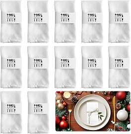 Servietten Weihnachten, 12er Pack 40x40 cm