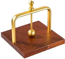 Serviettenhalter aus Holz mit beschwertem Arm –