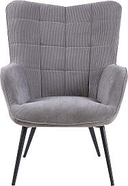 Sessel BYLIVING "Uta", grau, B:60cm