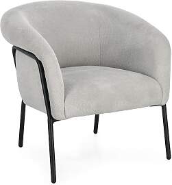 Sessel Camila aus Stoff, modernes Design,