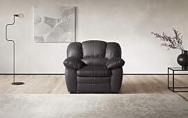 Sessel COTTA "Casino", braun, B:109cm