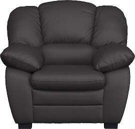 Sessel COTTA "Casino", fango, B:109cm