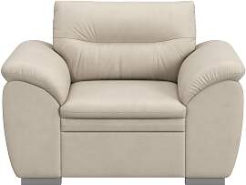 Sessel COTTA "Leandra", creme, B:125cm