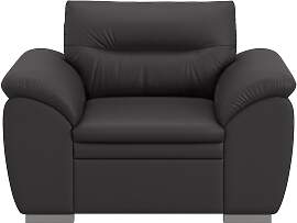 Sessel COTTA "Leandra", grau, B:125cm