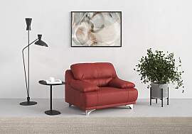 Sessel COTTA "Maranello", rot, B:118cm