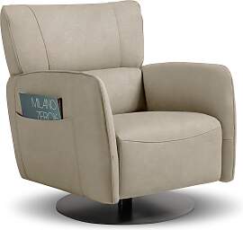 Sessel EGOITALIANO "Honey", grau (opal