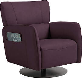 Sessel EGOITALIANO "Honey", lila (plum), 