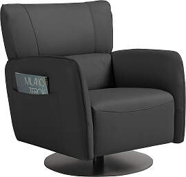 Sessel EGOITALIANO "Honey", schwarz,