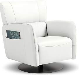 Sessel EGOITALIANO "Honey", weiß,