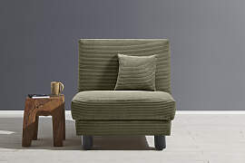 Sessel ELL + ELL "Enny", grün, B:85cm