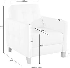 Sessel EXXPO - SOFA FASHION "Elio,