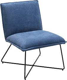 Sessel Filip Blau Webstoff