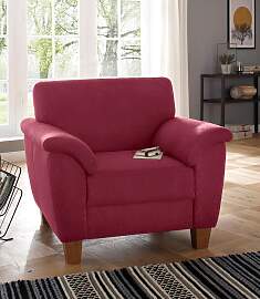 Sessel HOME AFFAIRE "Alta", rot