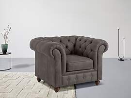Sessel HOME AFFAIRE "Chesterfield B/T/H: