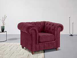 Sessel HOME AFFAIRE "Chesterfield B/T/H: