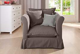 Sessel HOME AFFAIRE "Luise", braun,