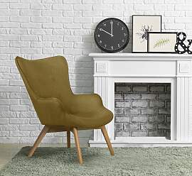 Sessel HOME AFFAIRE "Nicko", gelb