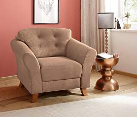 Sessel HOME AFFAIRE "Trondheim", braun,