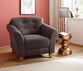 Sessel HOME AFFAIRE "Trondheim", braun