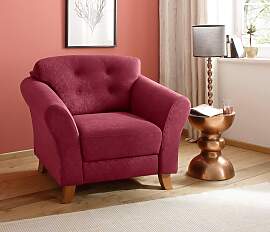 Sessel HOME AFFAIRE "Trondheim", rot