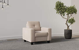 Sessel HOME AFFAIRE "Varese", beige
