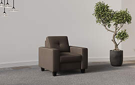 Sessel HOME AFFAIRE "Varese", braun