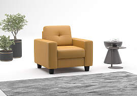 Sessel HOME AFFAIRE "Varese", curry,