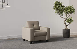 Sessel HOME AFFAIRE "Varese", grau