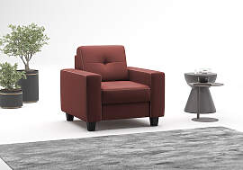 Sessel HOME AFFAIRE "Varese", merlot,