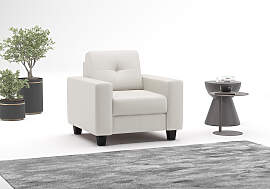 Sessel HOME AFFAIRE "Varese", weiß