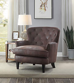 Sessel "Leo", braun (vintage braun),