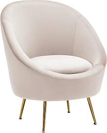 Sessel Lou Hellgrau Samt