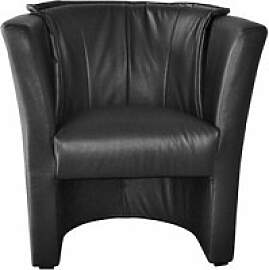 Sessel Lux schwarz B/H/T: ca. 71x78x65 cm