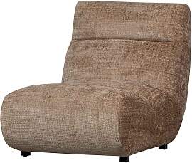 Sessel Observe aus Chenille-Stoff, modern Retro