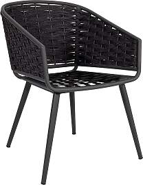 Sessel Palm - Aluminium eisengrau matt, full