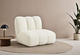 Sessel "Priya Loungesessel, moderne Steppung, 